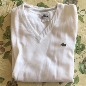 Men’s Large Lacoste sweater vest